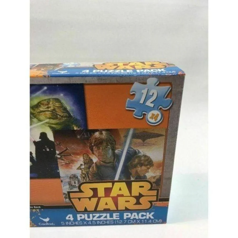 STAR WARS Anakin 12 pc. puzzles Ages 4+(four‎ -12 Puzzle